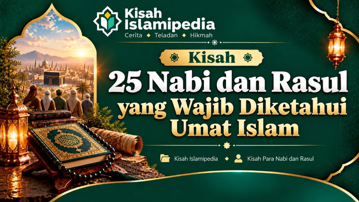 25 Nabi dan Rasul yang Wajib Diketahui Umat Islam