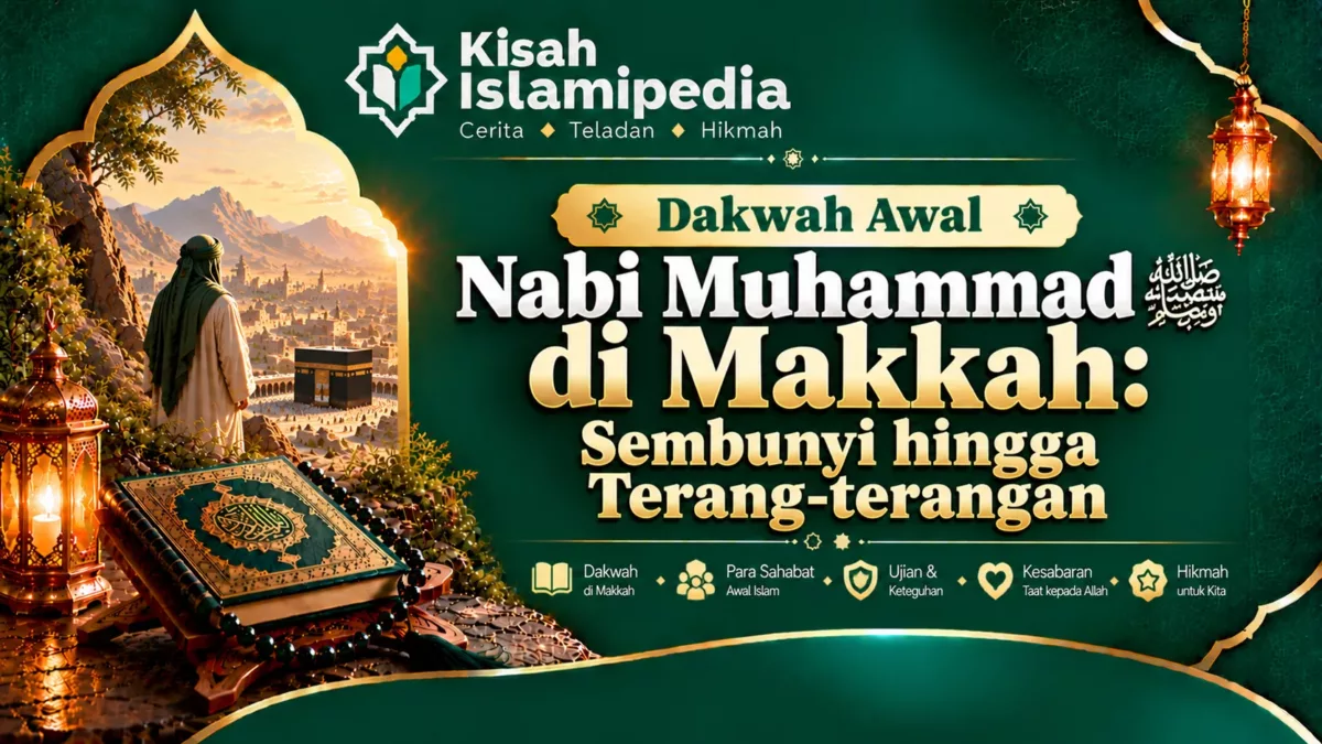 Dakwah Awal Nabi Muhammad ﷺ di Makkah Sembunyi hingga Terang terangan