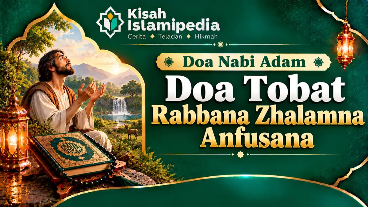 Doa Nabi Adam: Doa Tobat Rabbana Zhalamna Anfusana