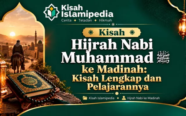 Hijrah Nabi Muhammad ﷺ ke Madinah Kisah Lengkap dan Pelajarannya
