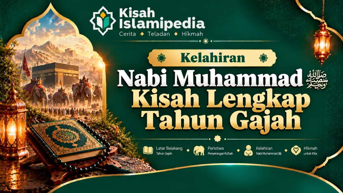 Kelahiran Nabi Muhammad ﷺ Kisah Lengkap Tahun Gajah