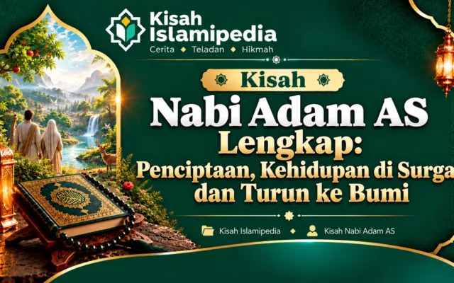 Kisah Nabi Adam AS Lengkap Penciptaan, Kehidupan di Surga, dan Turun ke Bumi