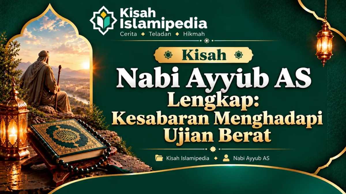 Kisah Nabi Ayyub AS Lengkap Kesabaran Menghadapi Ujian Berat