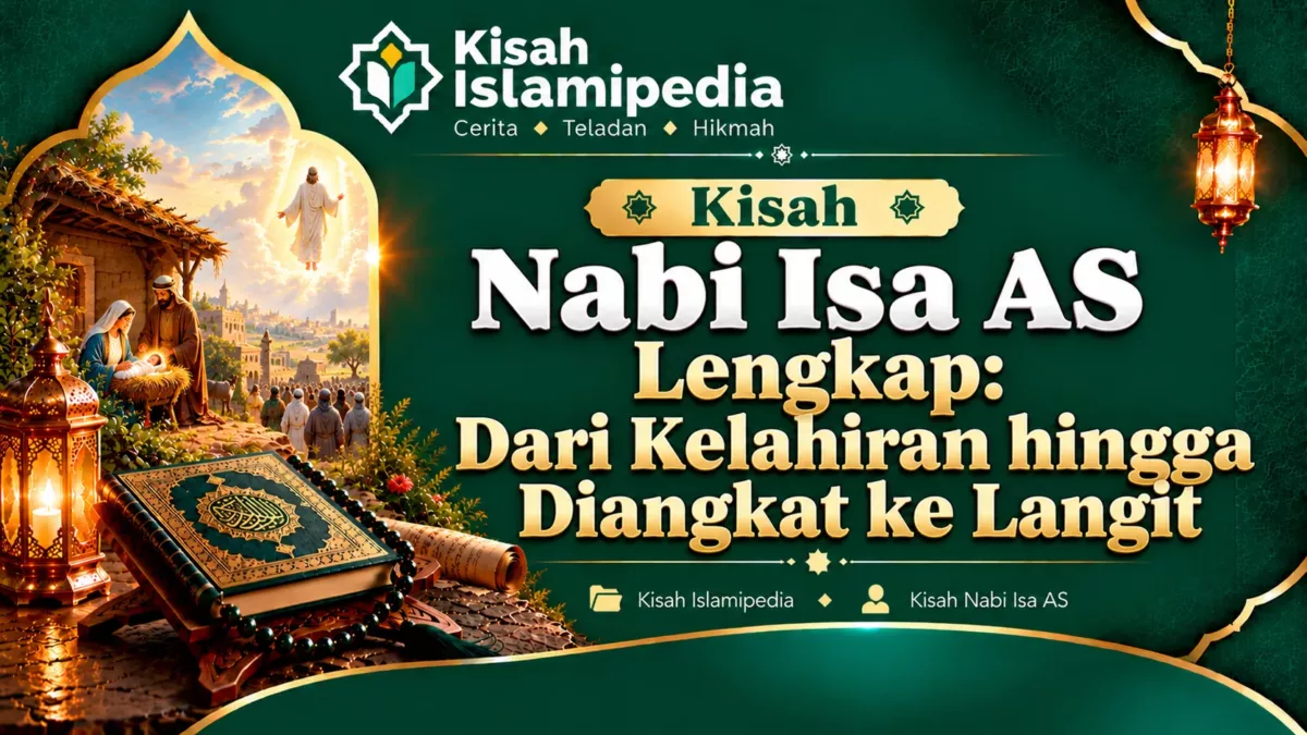 Kisah Nabi Isa AS Lengkap Dari Kelahiran hingga Diangkat ke Langit