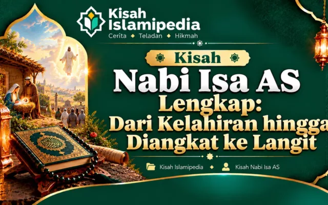 Kisah Nabi Isa AS Lengkap Dari Kelahiran hingga Diangkat ke Langit