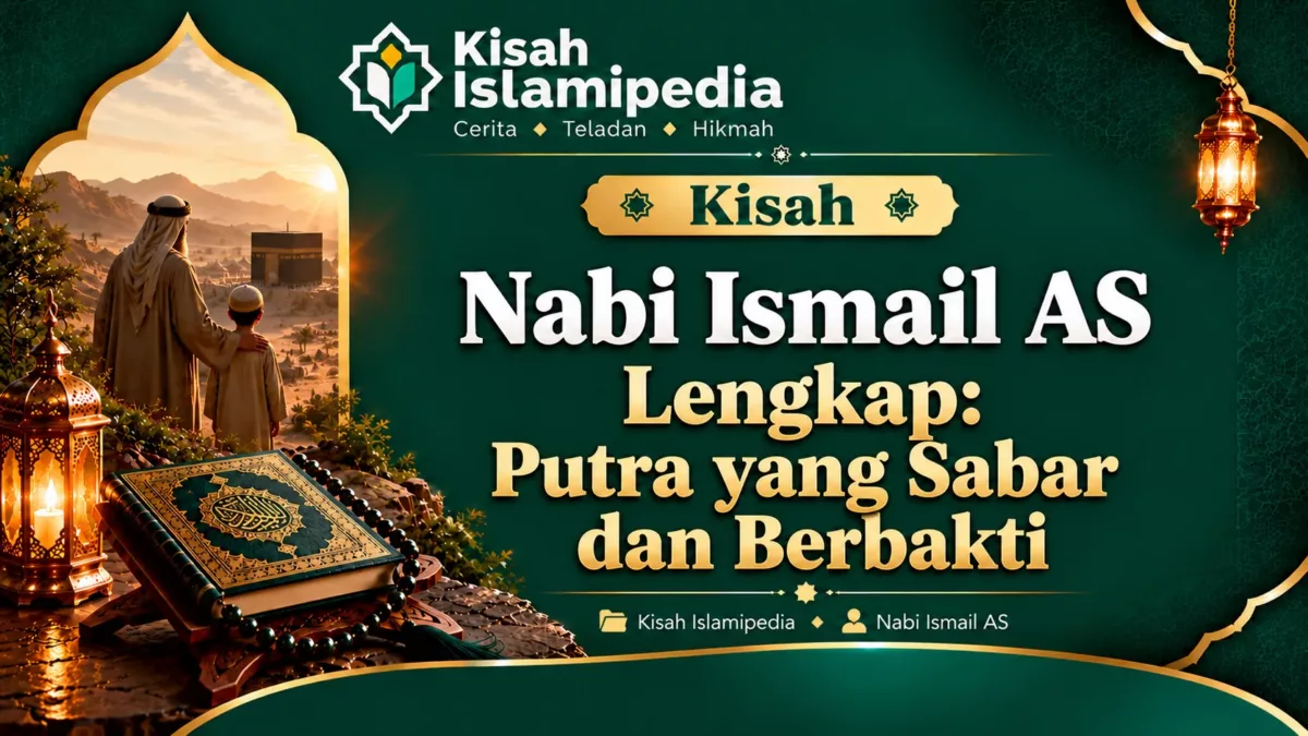 Kisah Nabi Ismail AS Lengkap Putra yang Sabar dan Berbakti