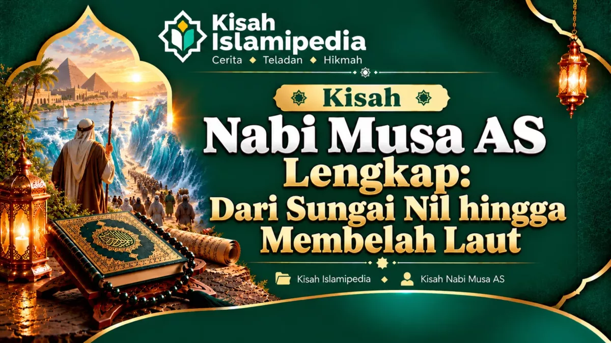 Kisah Nabi Musa AS Lengkap Dari Sungai Nil hingga Membelah Laut