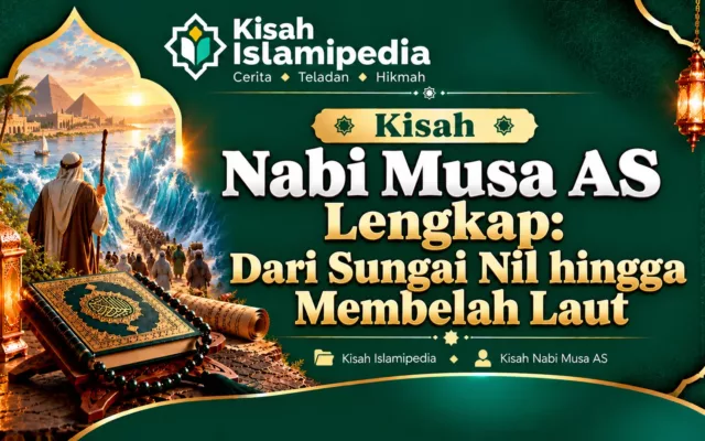 Kisah Nabi Musa AS Lengkap Dari Sungai Nil hingga Membelah Laut