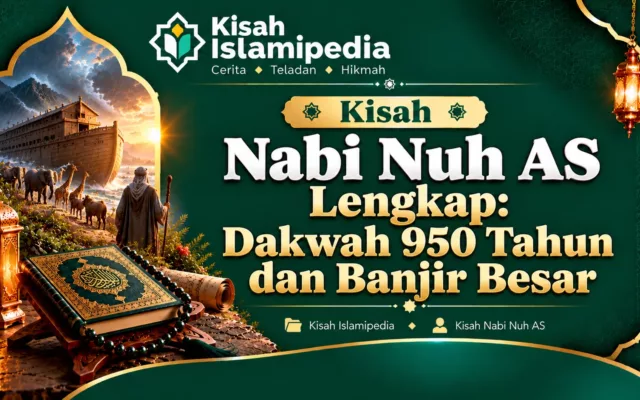 Kisah Nabi Nuh AS Lengkap Dakwah 950 Tahun dan Banjir Besar