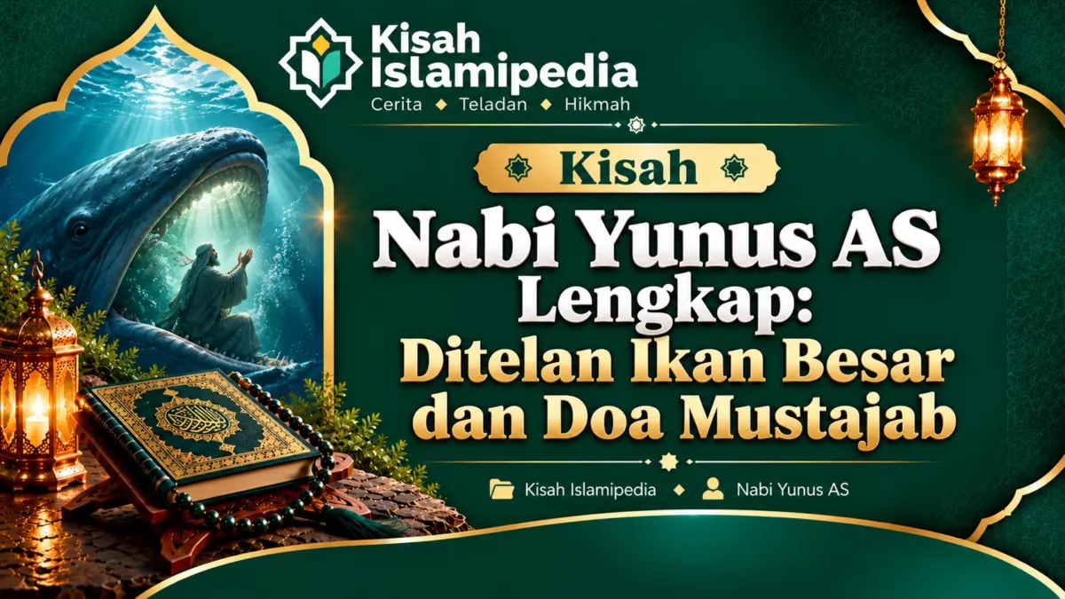 Kisah Nabi Yunus AS Lengkap Ditelan Ikan Besar dan Doa Mustajab
