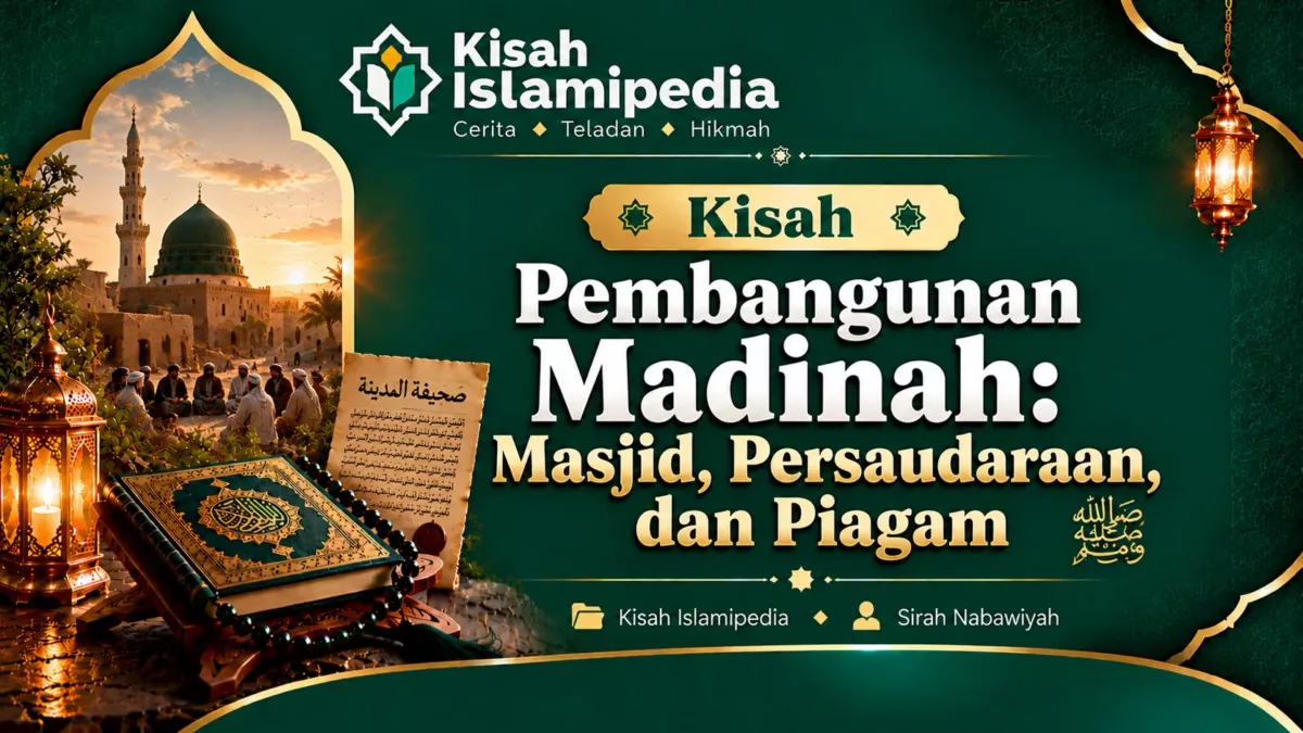 Pembangunan Madinah: Masjid, Persaudaraan, dan Piagam