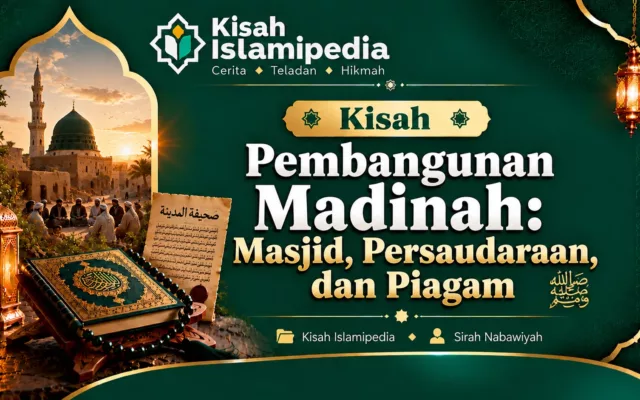 Pembangunan Madinah Masjid, Persaudaraan, dan Piagam