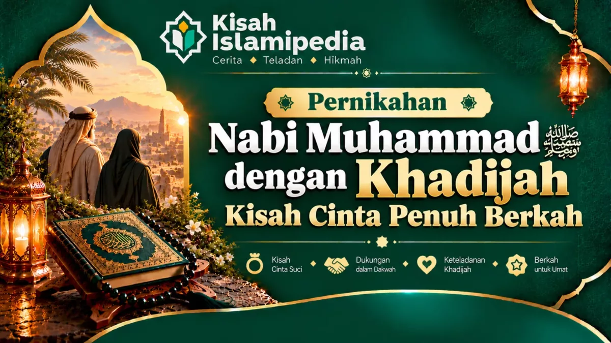 Pernikahan Nabi Muhammad ﷺ dengan Khadijah Kisah Cinta Penuh Berkah