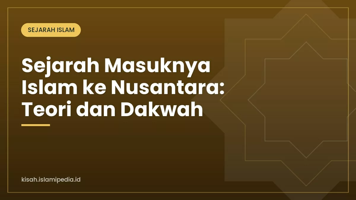 Sejarah Masuknya Islam ke Nusantara: Teori dan Dakwah